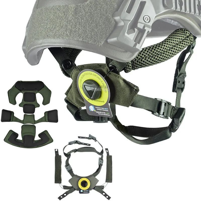 Подвесная система для тактического шлема ФАСТ, MICH + защитные подушки