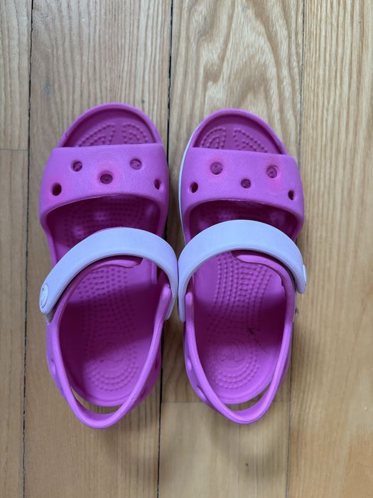 Sandały Crocs C10 różowe