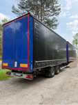 Przyczepa tandem zabudowa wecon ocynk bdf rama jumbo firanka volvo fh