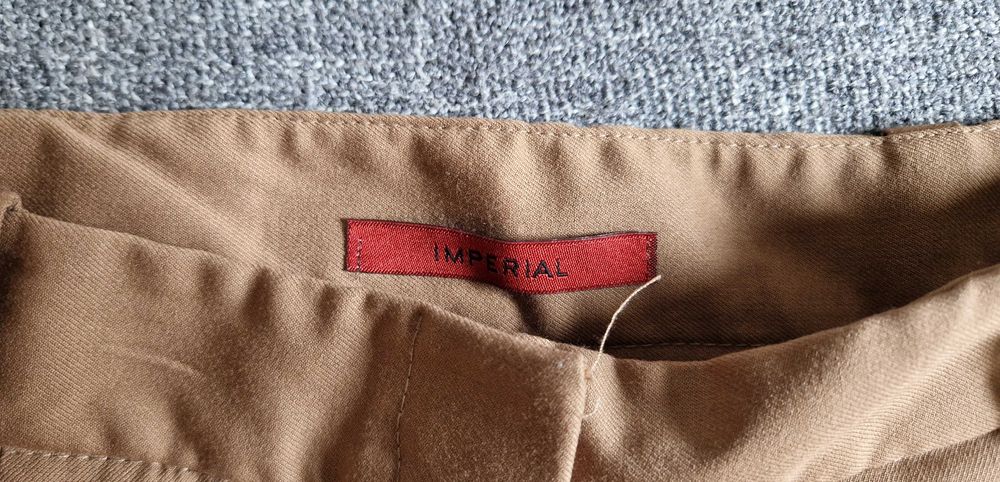 Spodnie beżowe damskie Imperial M