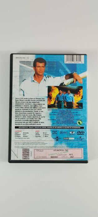 DVD Air America - Mel Gibson e Robert Downey Jr.