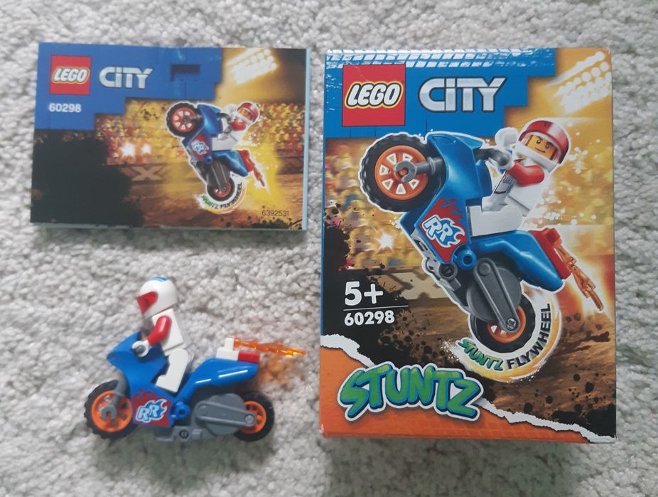 Lego CITY 60298 Rakietowy motocykl kaskaderski