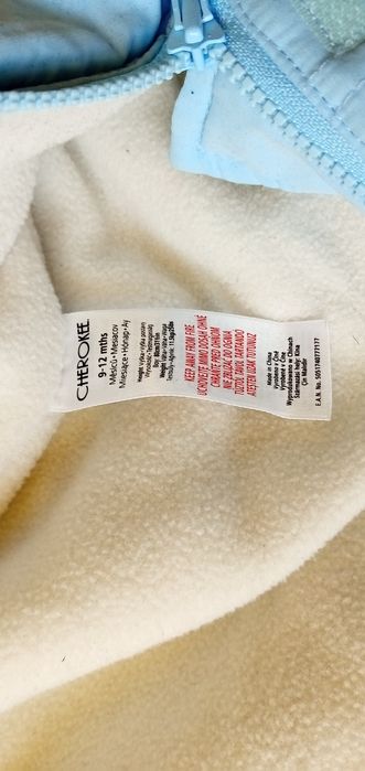Ocieplacz dziecięcy rozmiar 9- 12 miesięcy