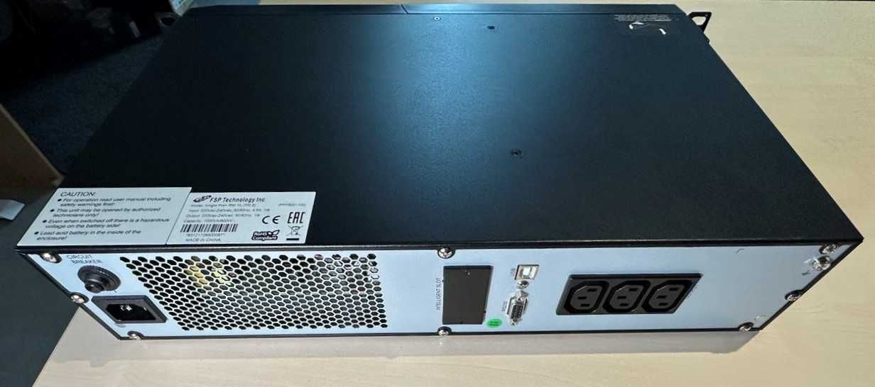 Джерело безперебійного живлення (ДБЖ) FSP Knight Pro+ RM 1K