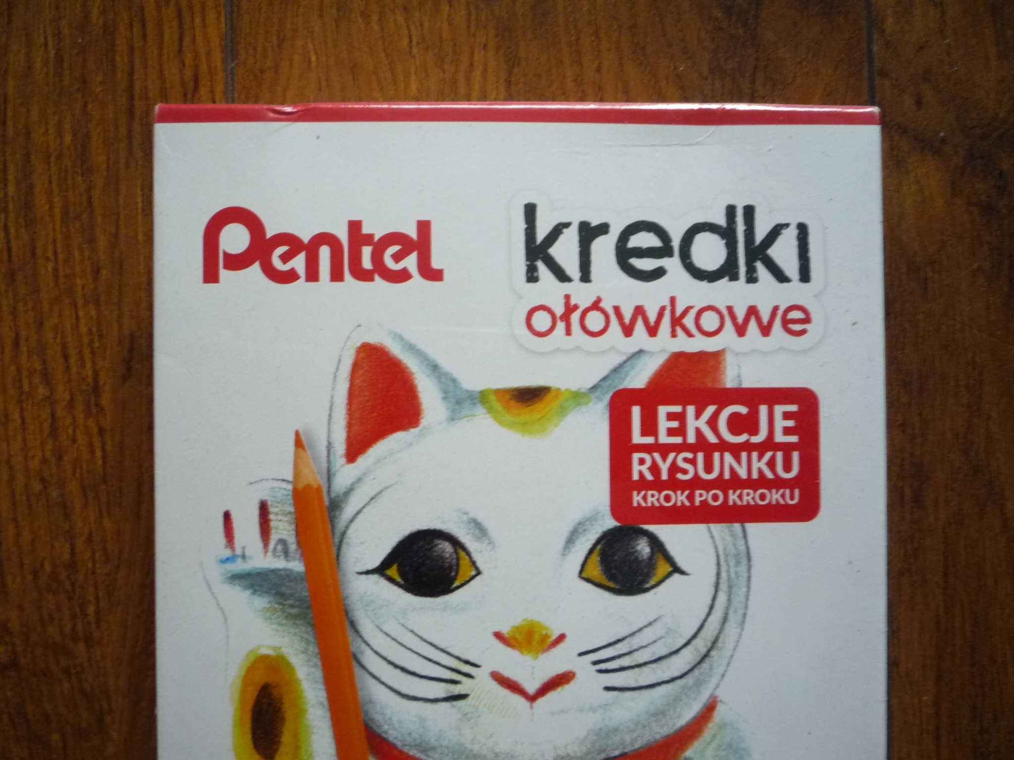 Pentel Kredki Ołówkowe Lekcja Rysunku