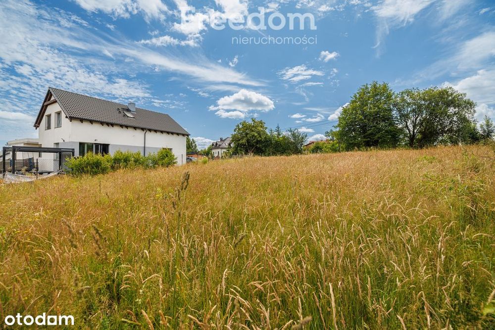 Działka z MPZP - dom lub bliźniak, niedaleko lasu