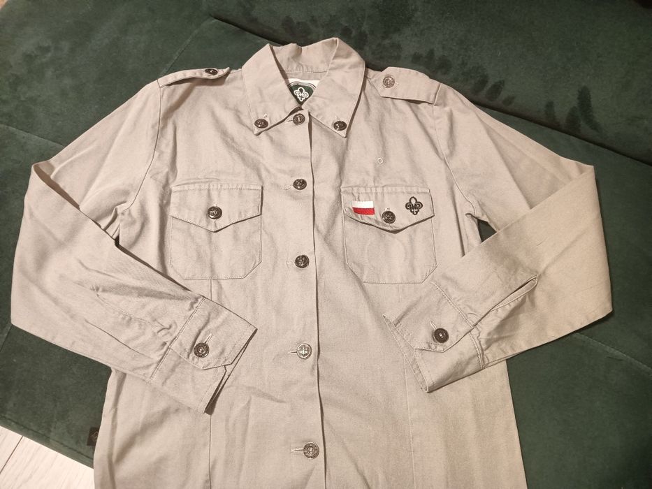 Koszula harcerska 152 do mundurek ZHP harcerza zucha