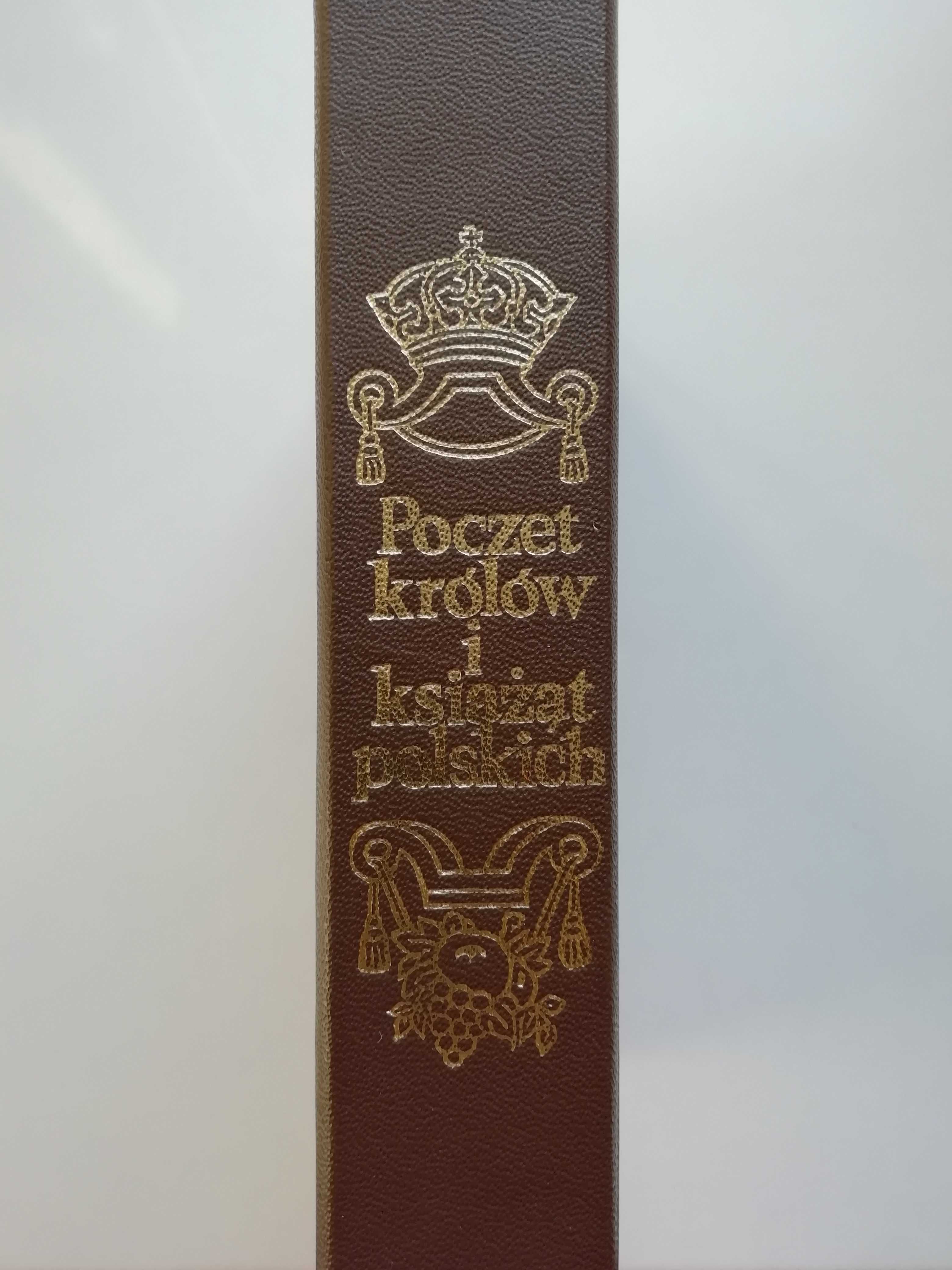 Książka Poczet Królów i Książąt Polskich 1984 Andrzej Heidrich grafika