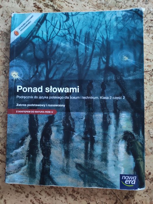 Ponad słowami. Podręcznik do j. polskiego dla liceum i technikum