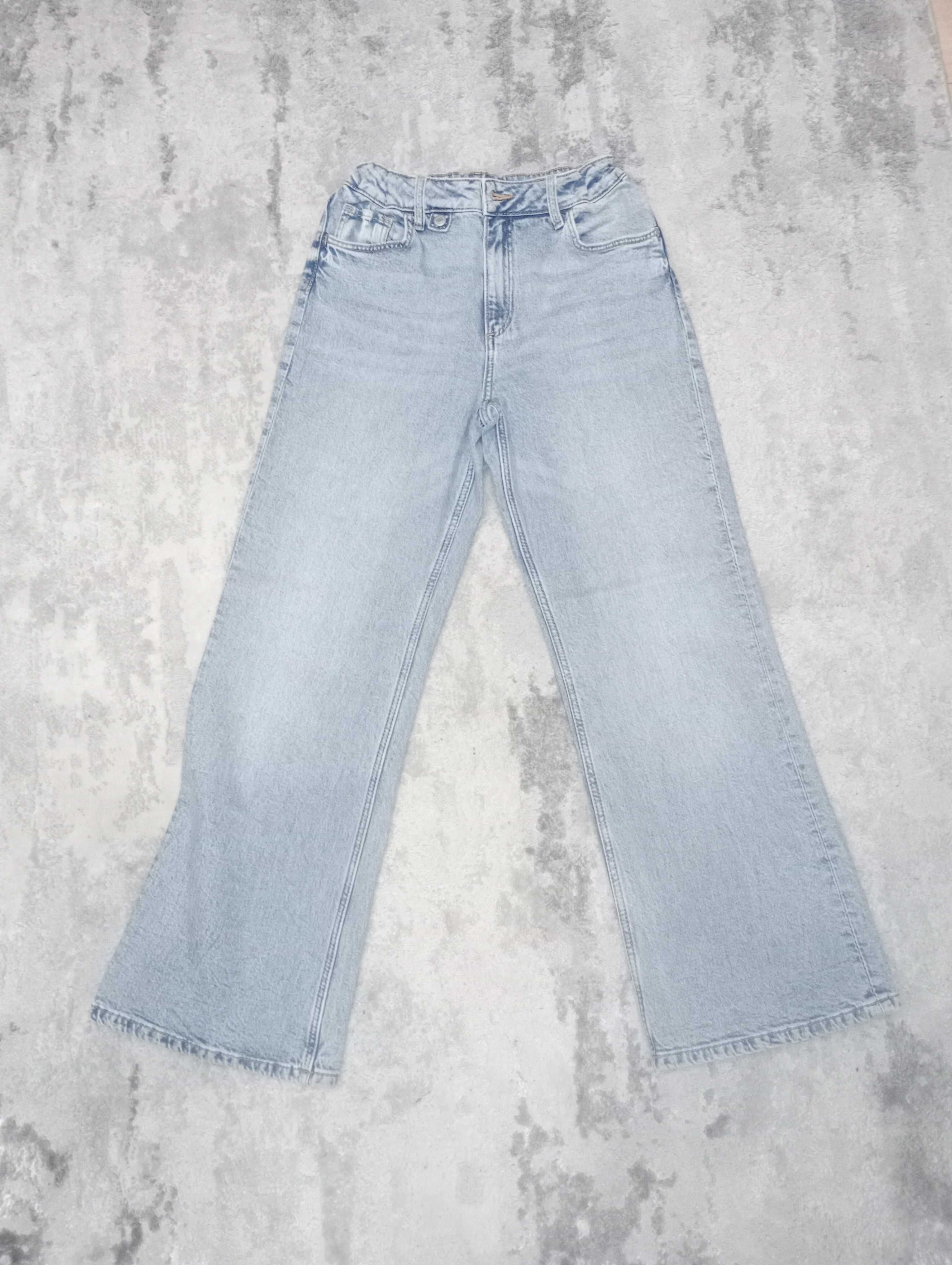 Spodnie Jeansy  H&M Baggy rozm. 152 dla dziewczynki