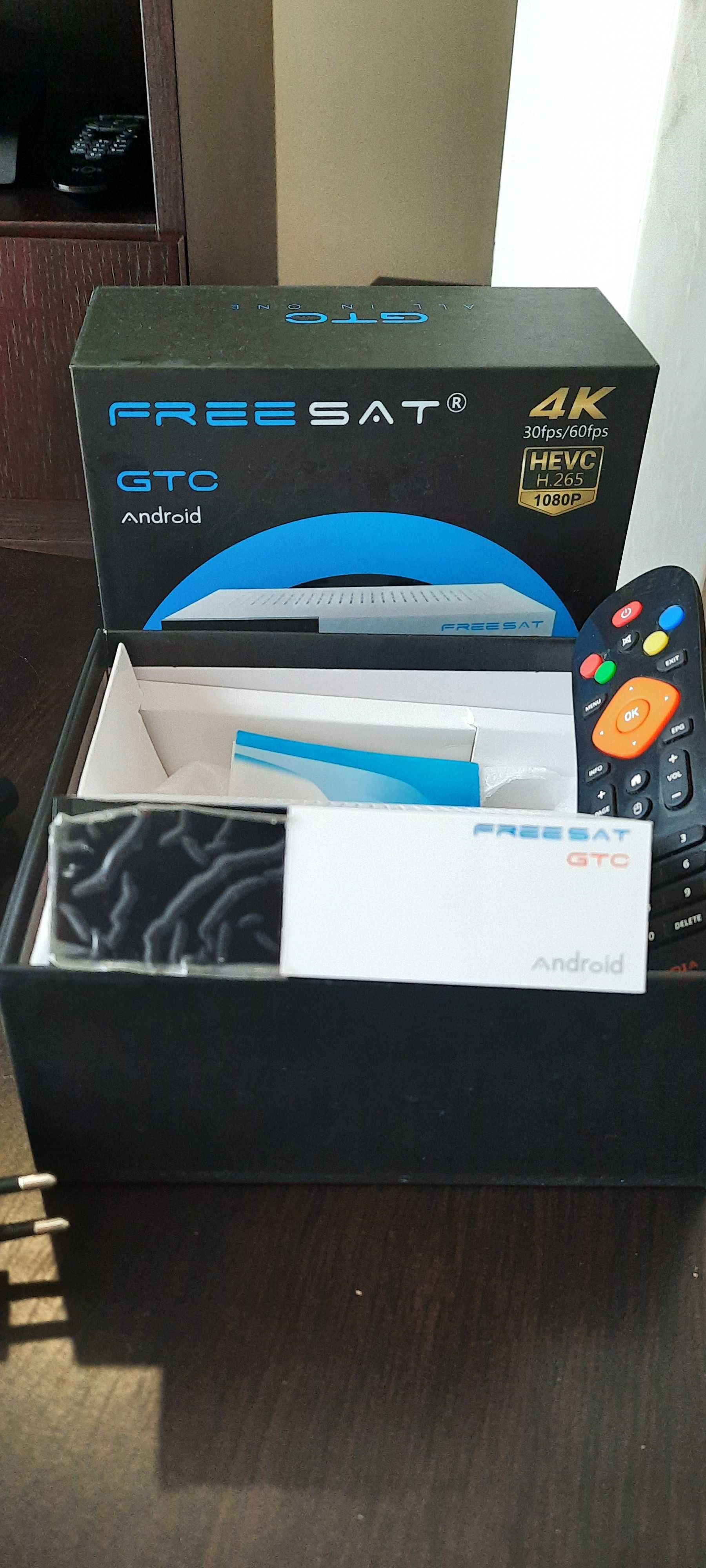 GTC : Receptor COMBO 4K DVB-T2/ S2/ C ISDB-T