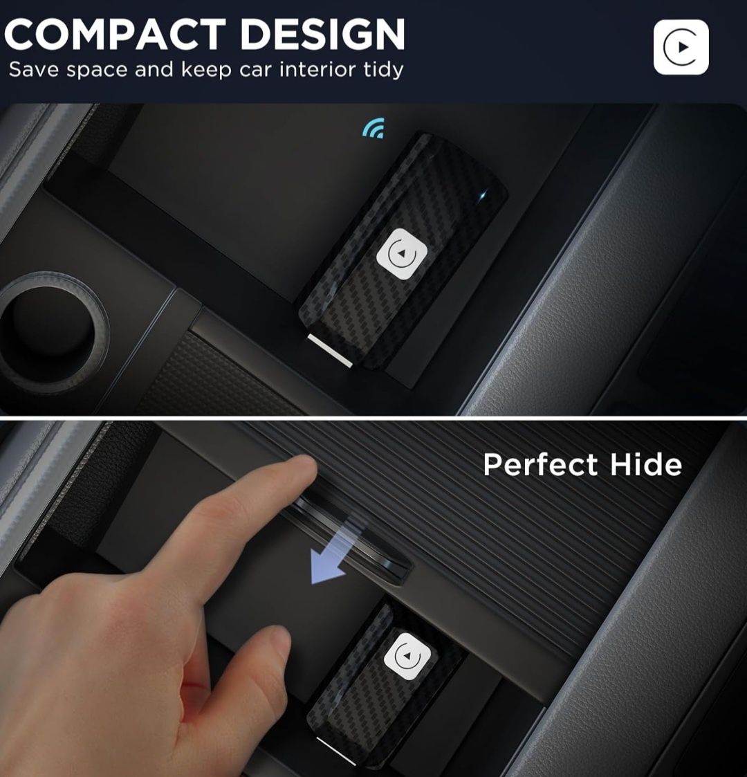 MSXTTTLY Carplay Wireless Adapter U2C-AIR 2.0