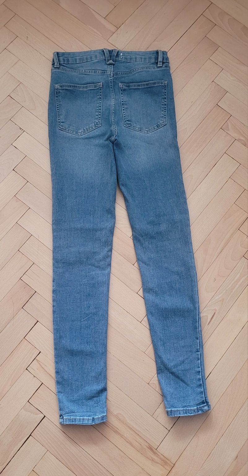 Spodnie damskie jeansy skinny rurki Sinsay Rozmiar S