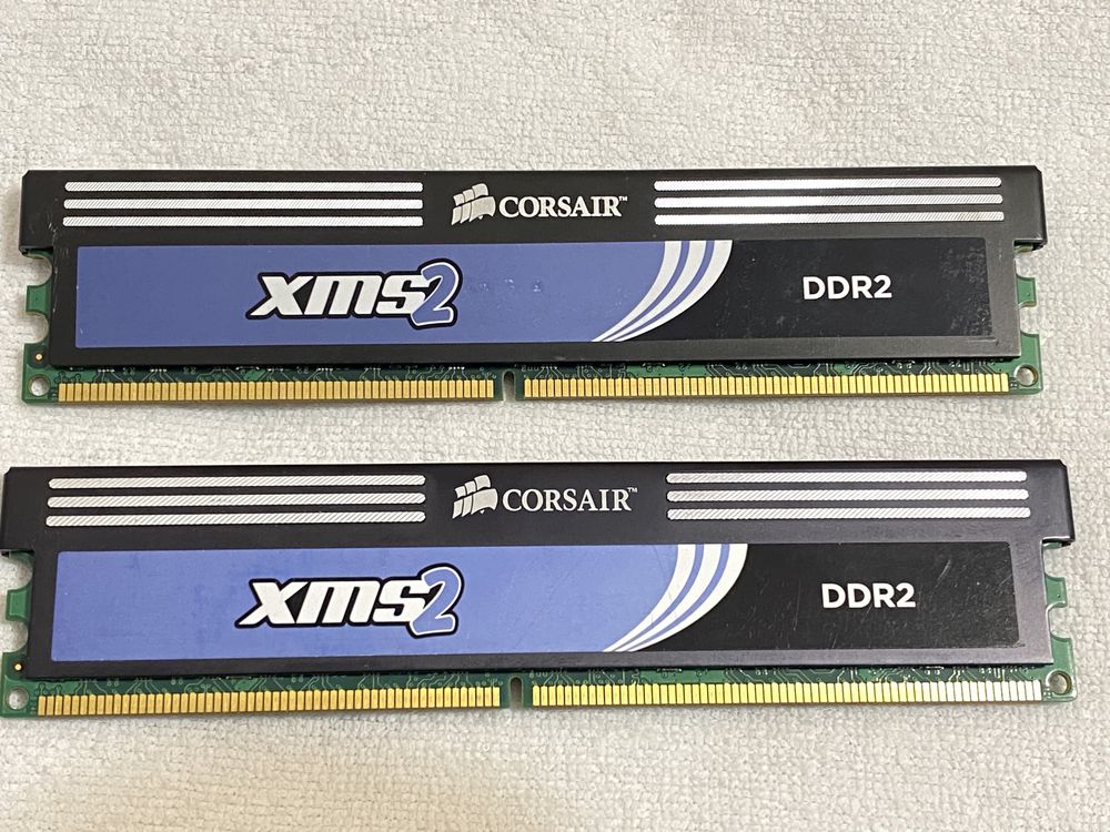 Оперативна память 4 gb kit (2x2gb) ddr 2 pc2-6400 800 пк бу