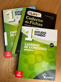 Livro de fichas Eureka 1.º ano -Estudo do Meio