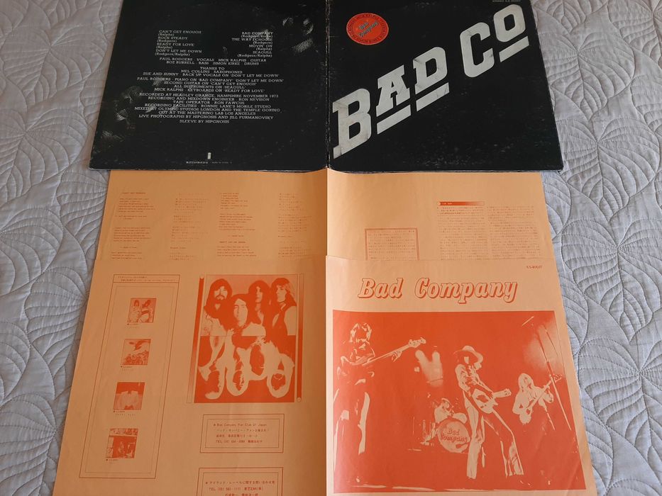 Bad Company - Bad Cº - Japão - Vinil LP