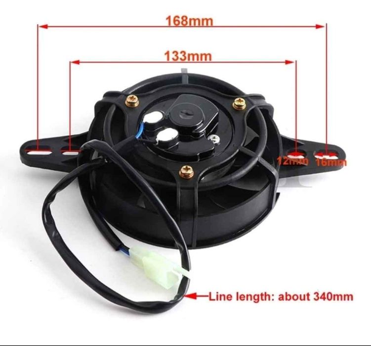 Ventilador para Radiador