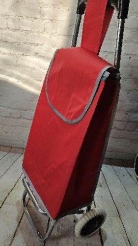 Хозяйственная сумка на колесиках с ручкой/кравчучка, сумка тележка