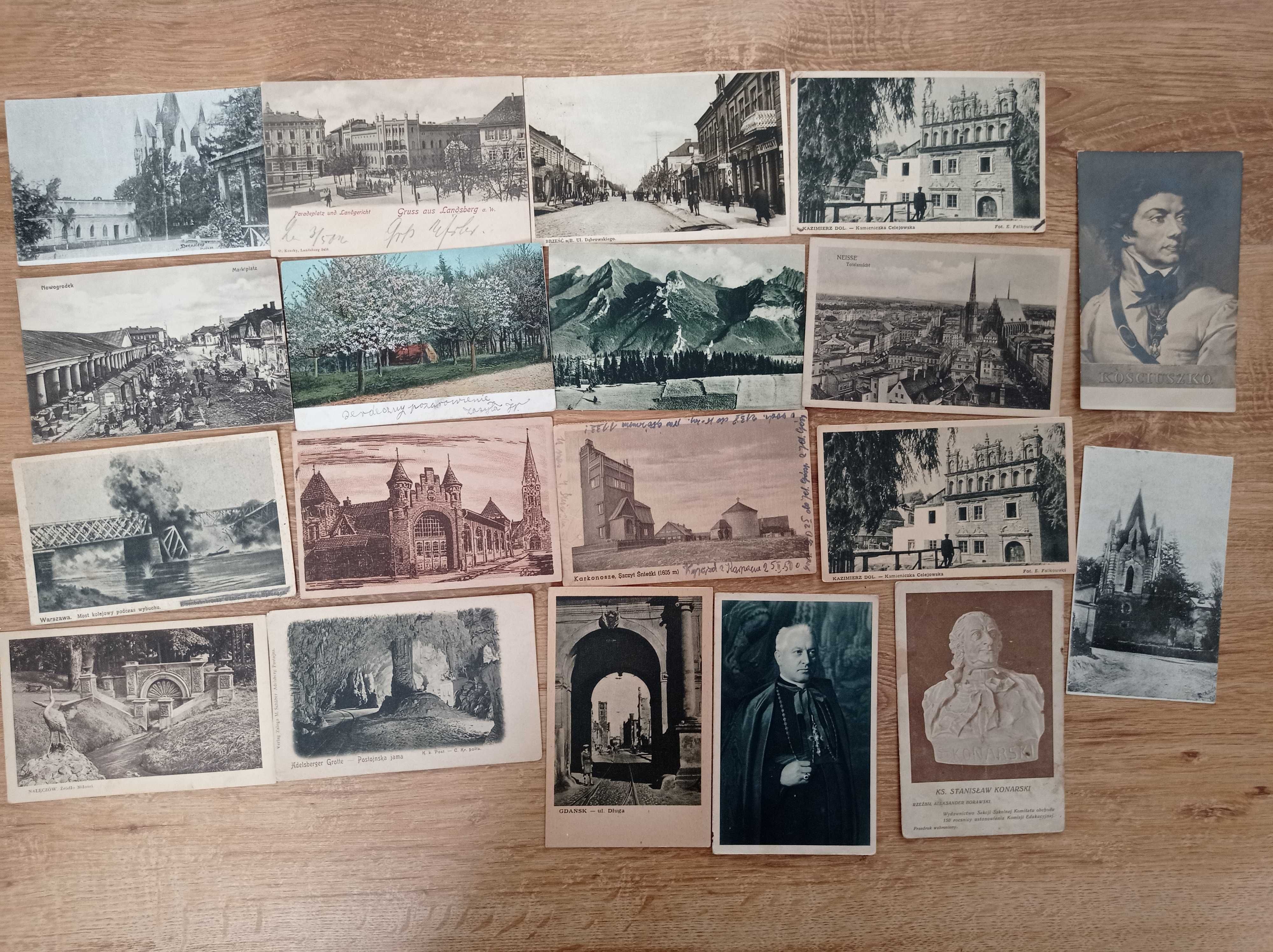 Stare pocztówki -Nysa, Kazimierz Dolny, Gdańsk, Gorzów (22)