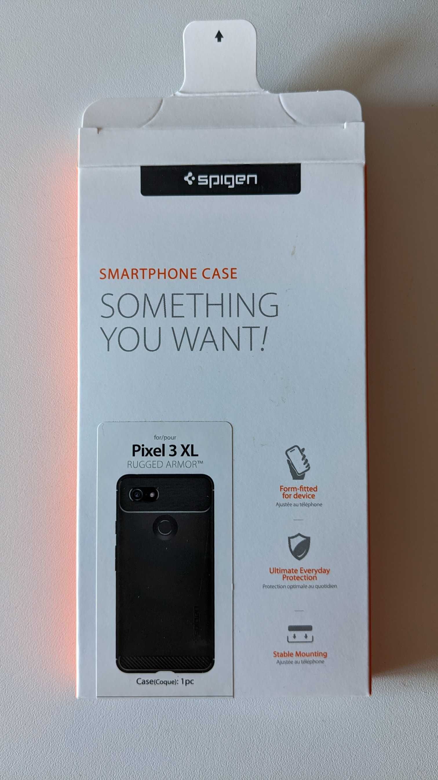 Capa Spigen para Google Pixel 3 XL + proteção ecrã vidro temperado H9