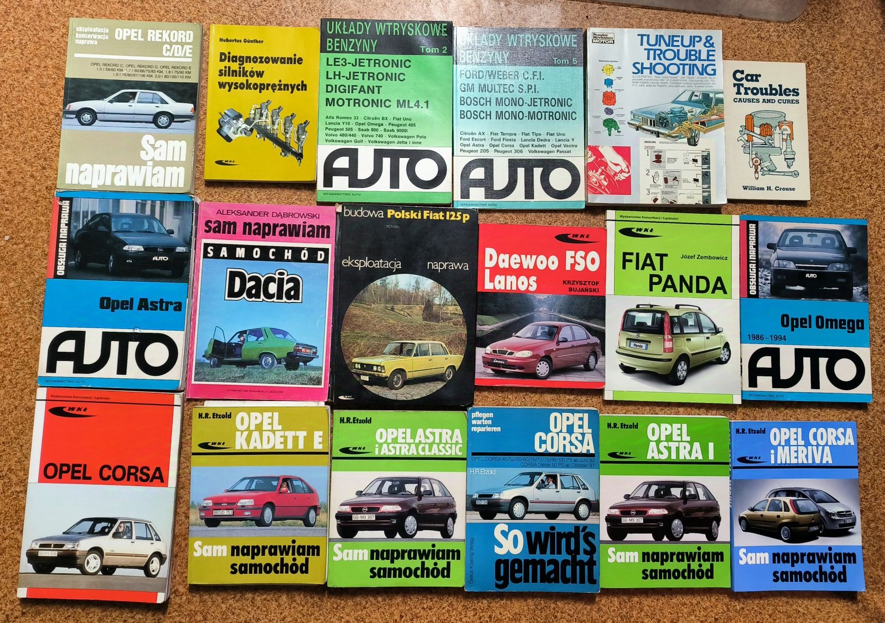 Opel Astra i Astra Classic sam naprawiam samochód