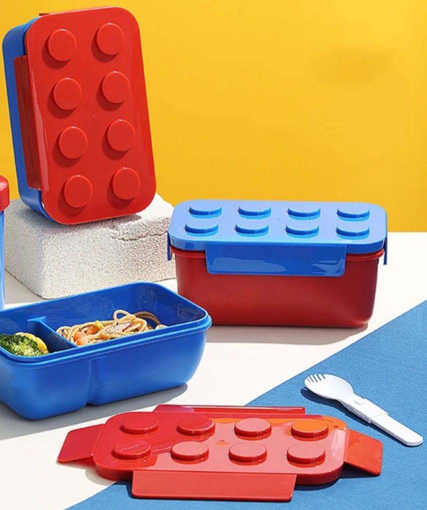 Lunchbox śniadaniówka pudełko typ LEGO 1050ml Nowe