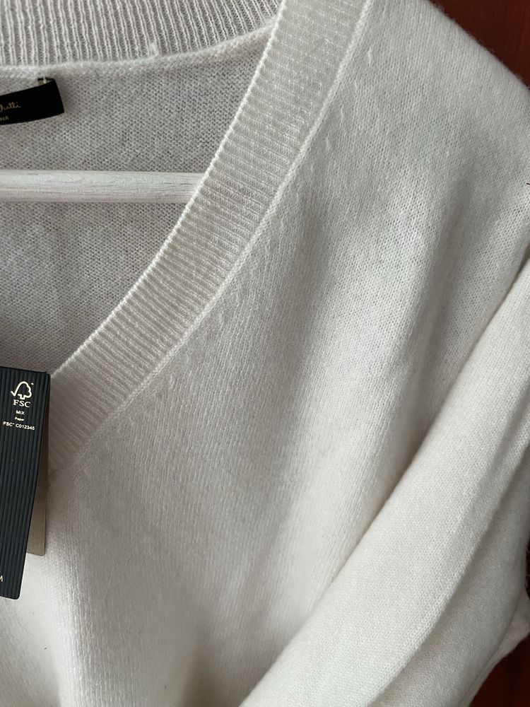 Wełna , kaszmir - sweterek Massimo Dutti xs/S