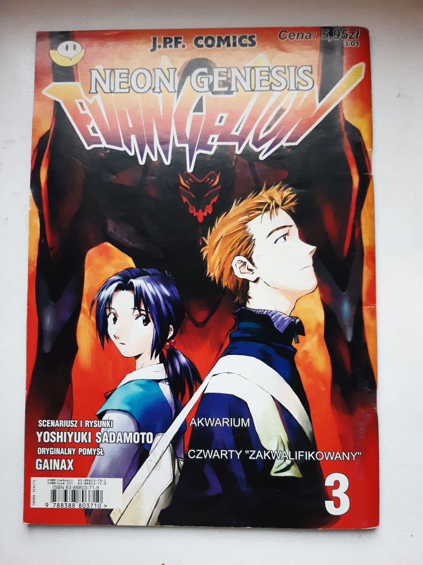 Komiks Neon Genesis Evangelion nr 3/01