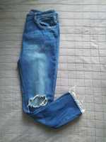 Spodnie jeansy z dziurami r. M Next