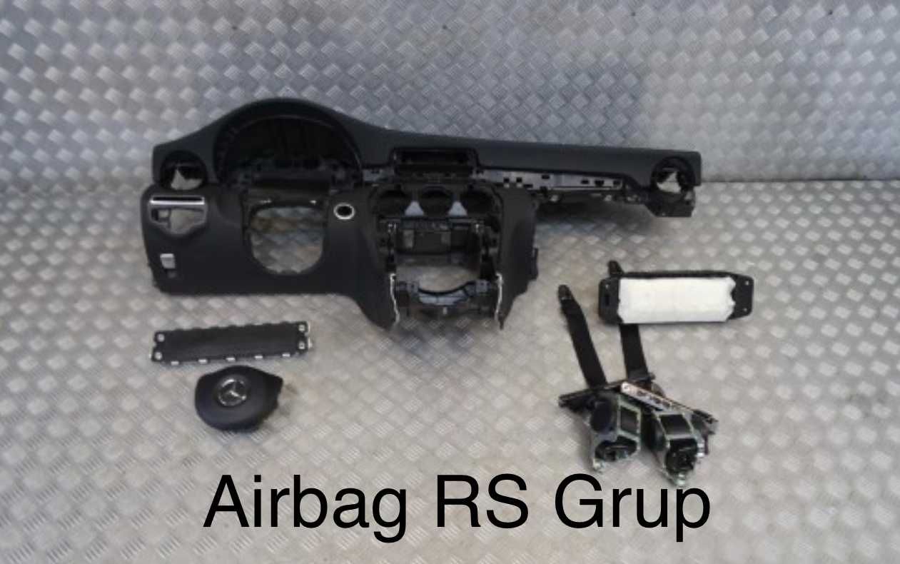 Mercedes W205 tablier airbag cintos