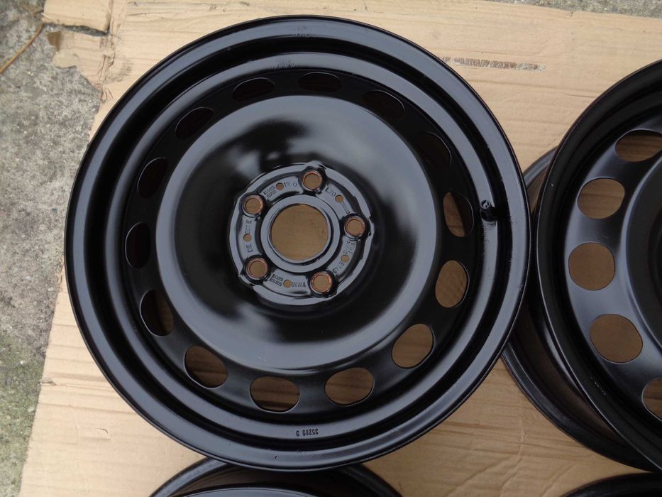 Oryginalne felgi stalowe 16 VW, Audi, Skoda 5x112, 6,5J, ET46