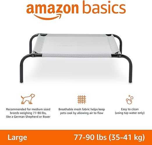 Amazon Basics Podwyższone legowisko chłodzące dla psa NOWE