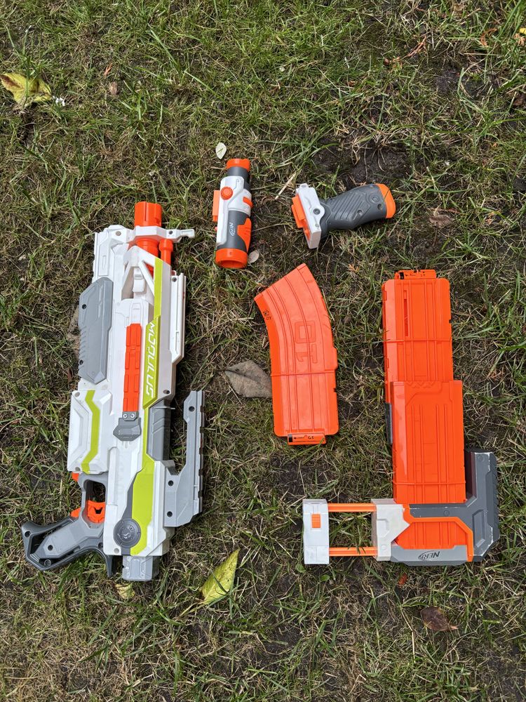Nerf modulus nerf N-strike modulus esc-10 blaster,nerf storgarm i inne