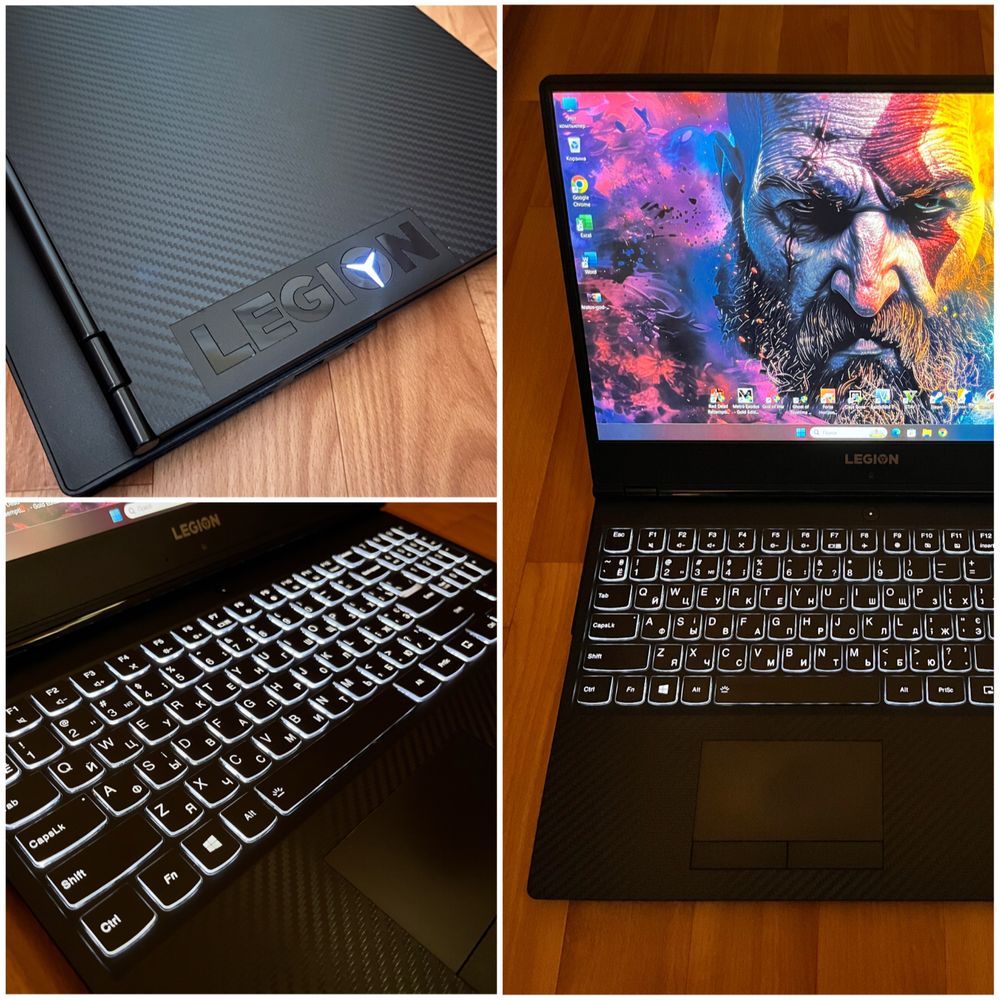Игровой Lenovo Legion Core i7 + девайсы + игры в подарок (есть видео)
