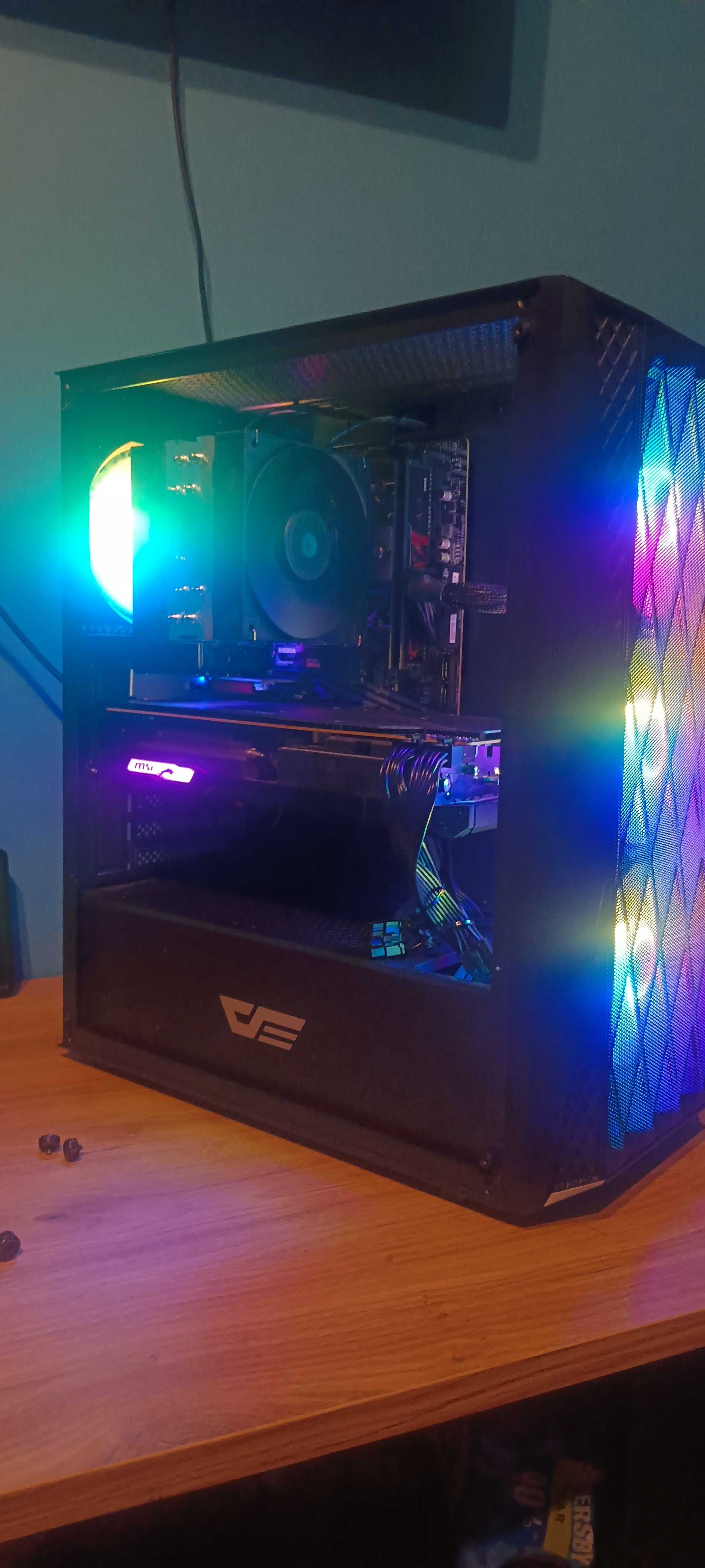 Komputer Gamingowy Ryzen 5 / RX 5700 / 16GB RAM / SSD / Win 11