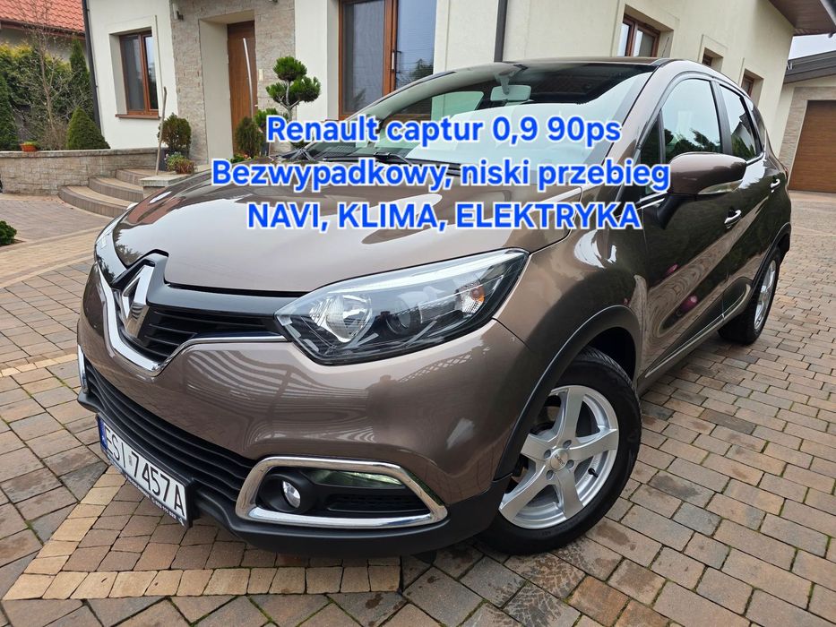 Renault Captur Już zarejestrowany * Niski przebieg * Zadbany * Navi*