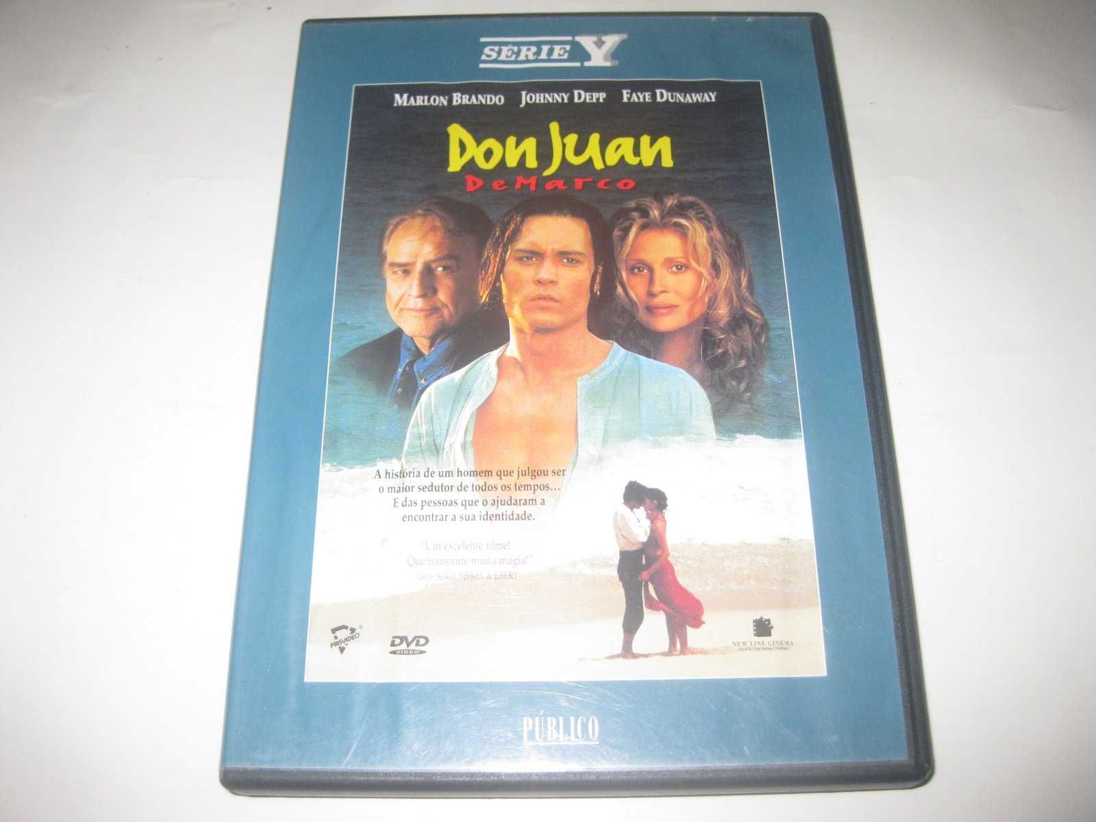 DVD "Don Juan DeMarco" com Johnny Depp