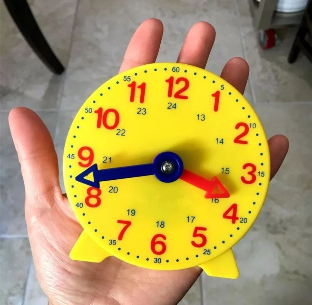 Детские часы. Обучающие, развивающие игрушки, час, минута, секунда