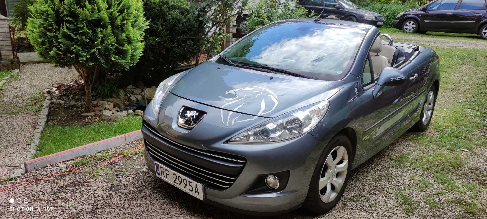 Peugeot 207CC po Lifcie w cabrio,-opłaty do 2026r.