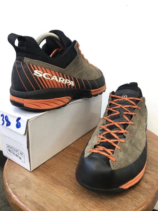 Кросівки трекінгові scarpa mescalito коричневий 42р 27,5см з загибом
