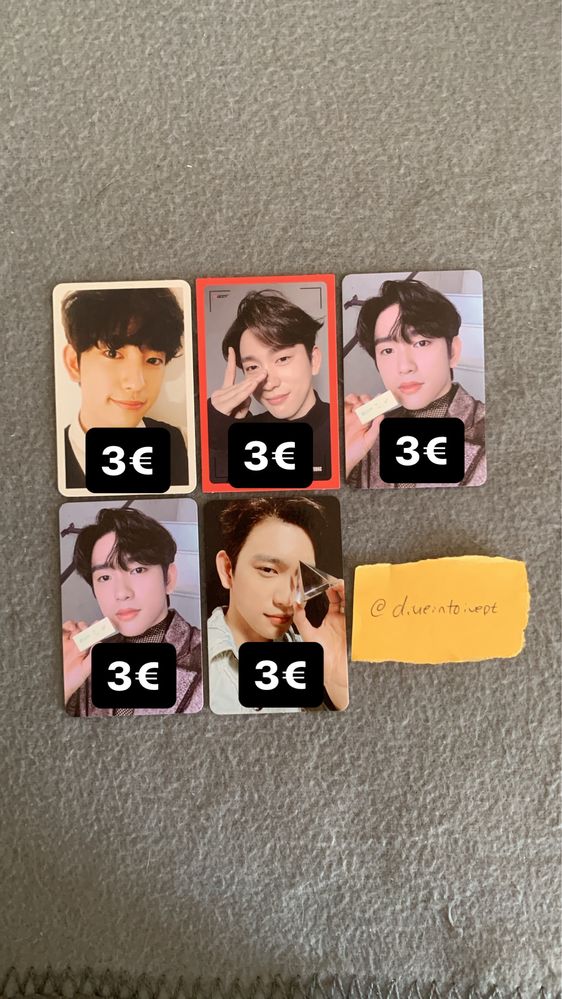 GOT7 Jinyoung misc pcs