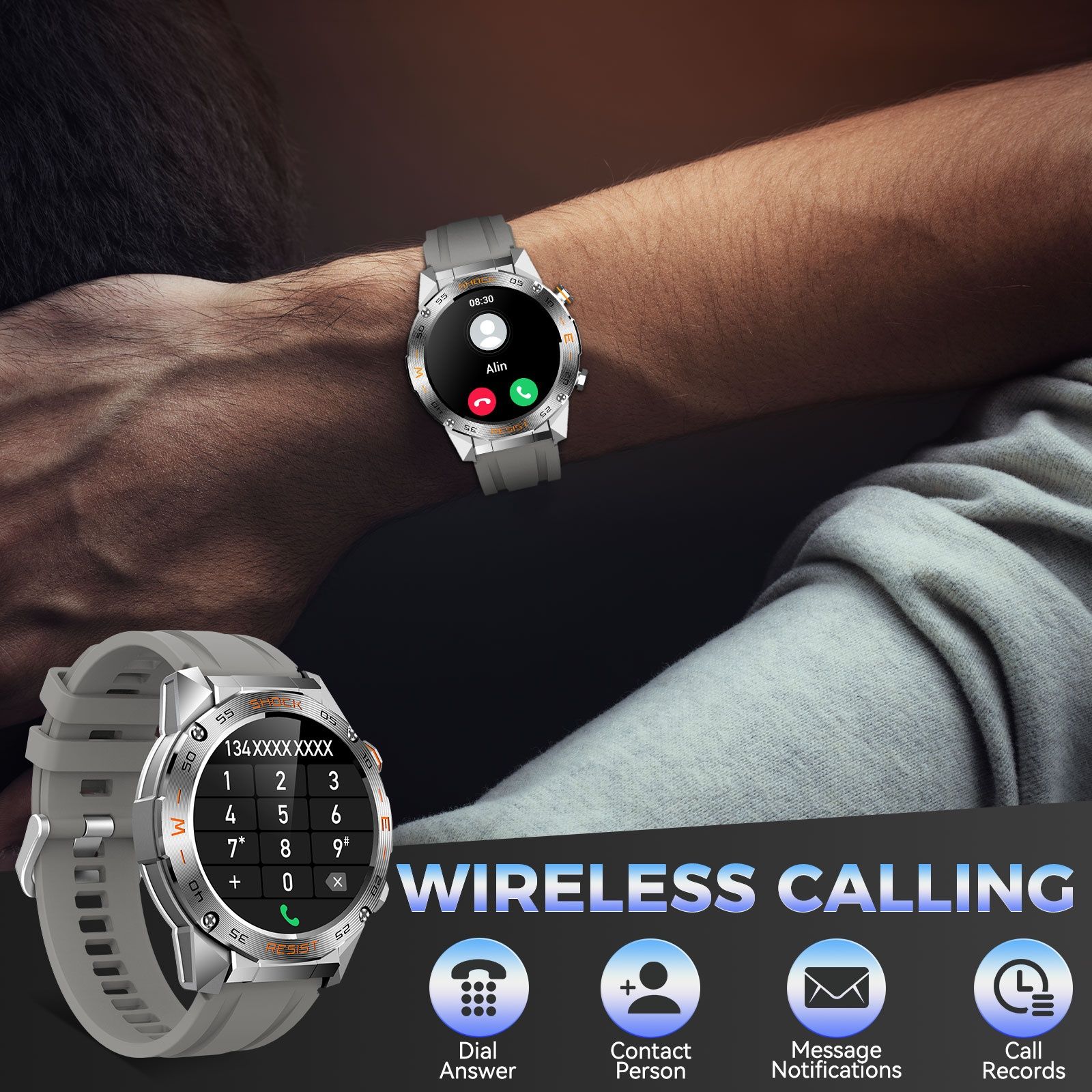 Акція! Смарт годинник| Смарт часы| Smart Watch LIGE H60+ подарунок