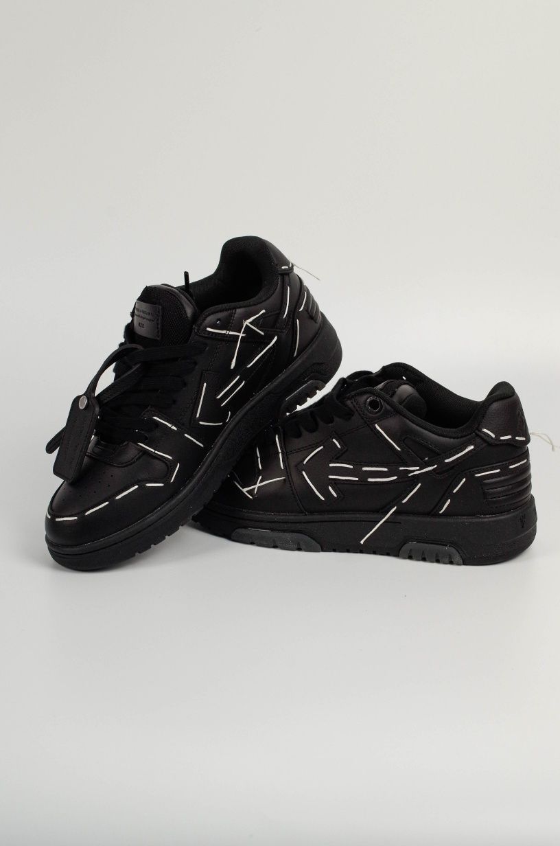 Кросівки Off-White Ooo Low Sartorial Stitching Black Out of Office