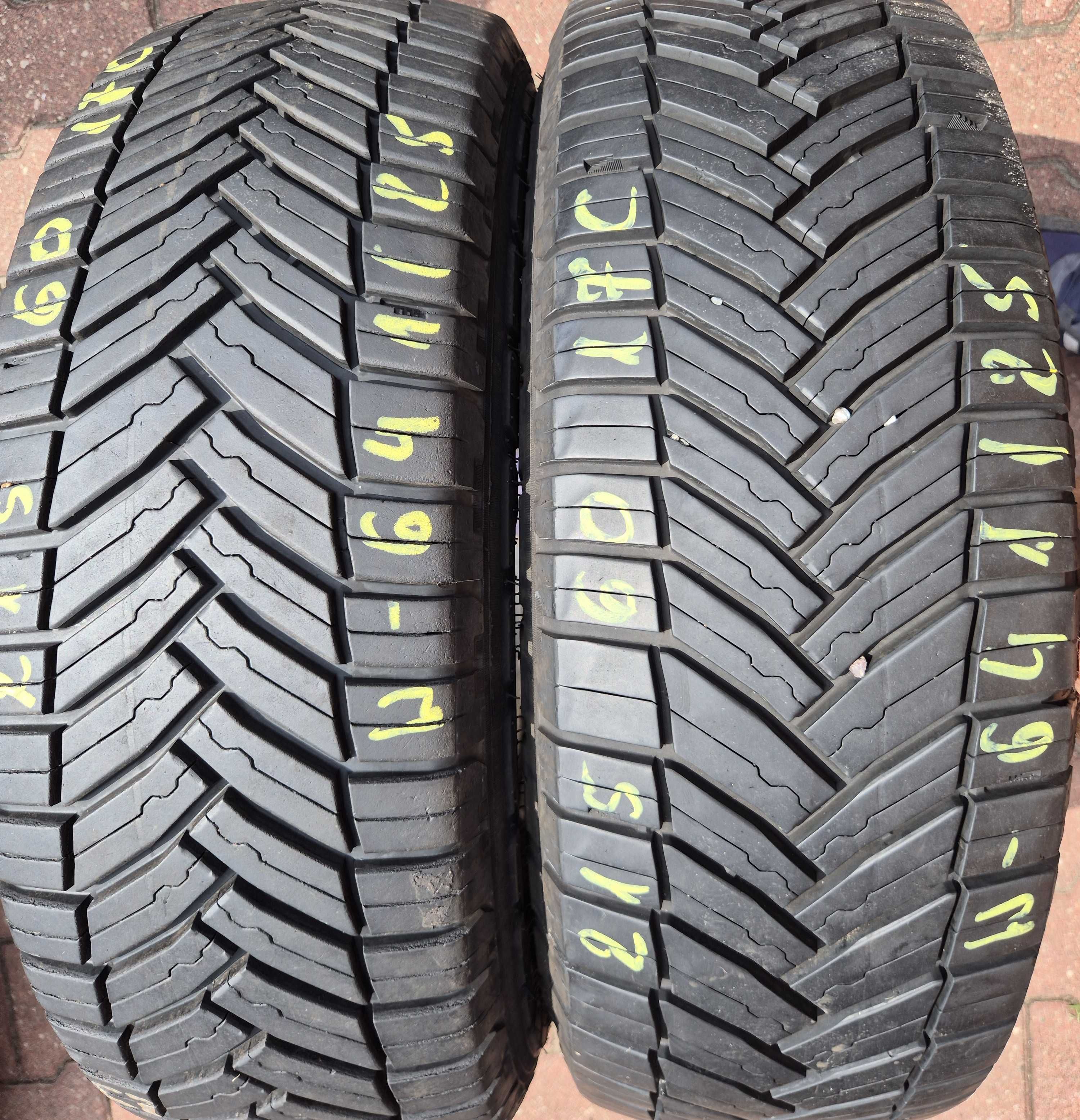 215/60r17C (W641/25)08 2szt 8mm 22 AgilisCrossClimate MICHELIN