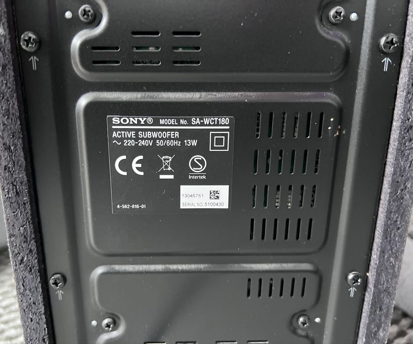 Sounbar SONY SA-CT180