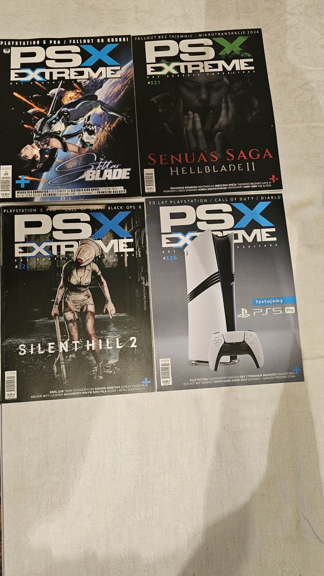 Pełen rocznki gazety Psx Extreme nr. 317 do 327 / 2024 rok . Polecam.