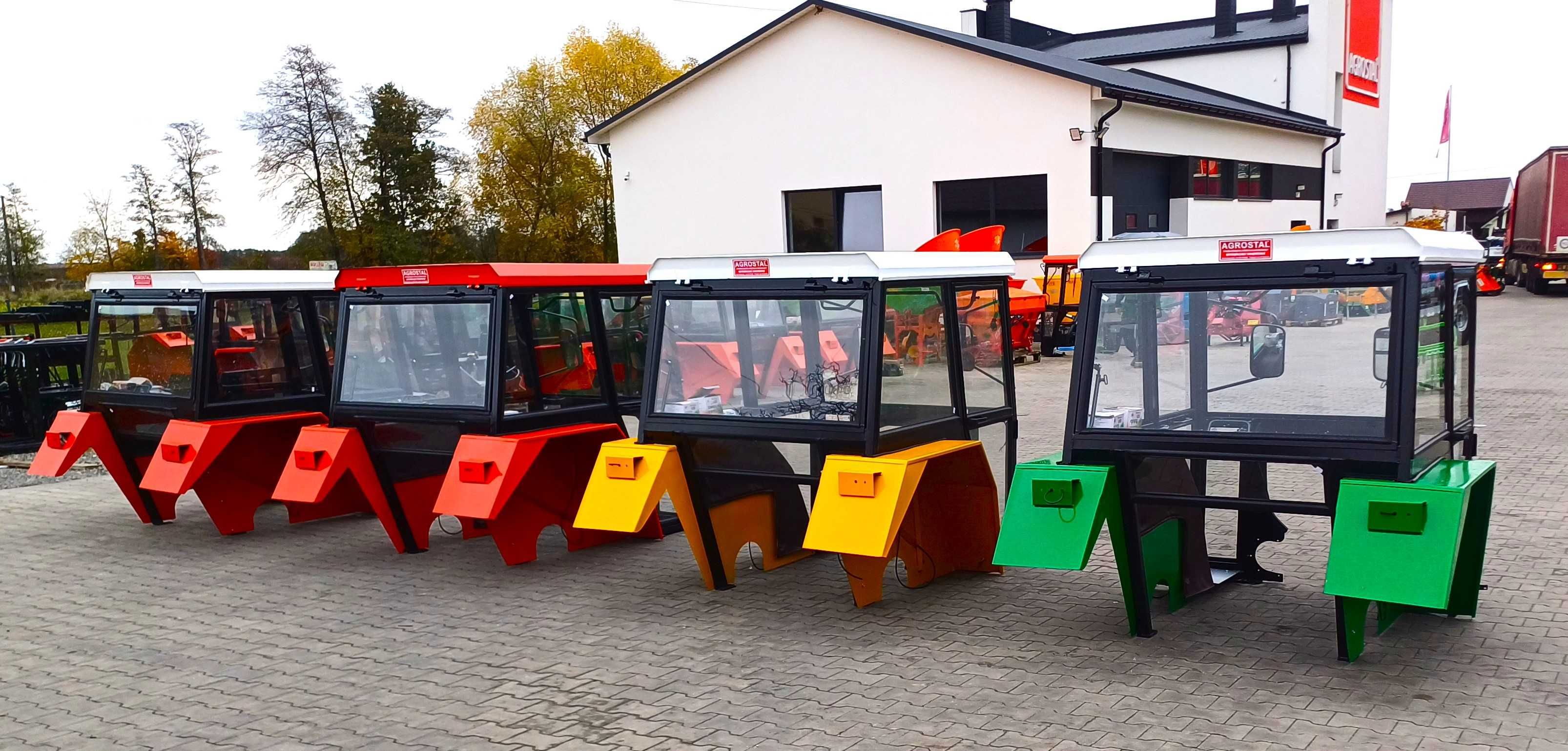 Kabina do ciągnika ursus c360 c330 z błotnikami mf 255 ,t25 AGROSTAL