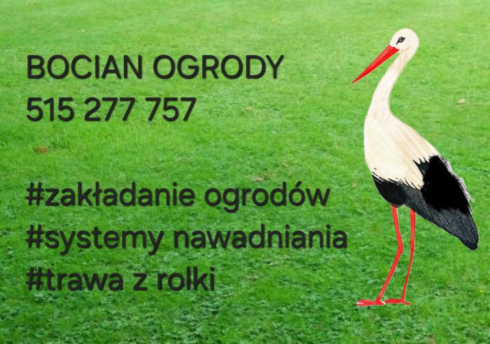 Usługi ogrodnicze  zakładanie ogrodów , automatyczne nawadnianie  nawa