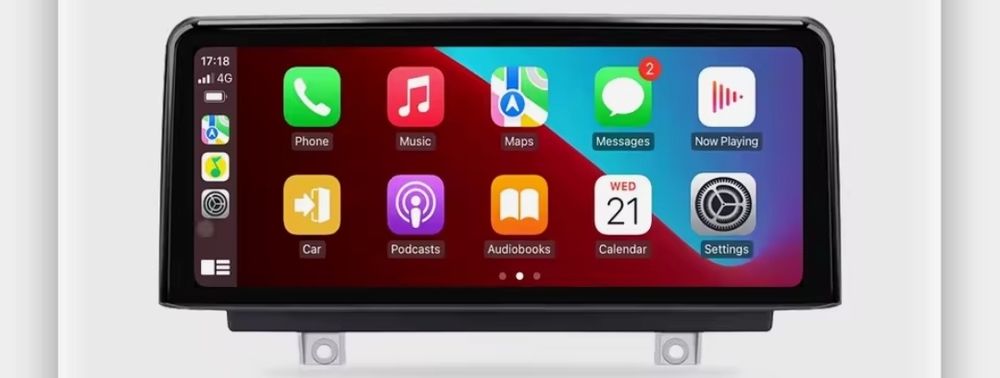 Nowe radio BMW F30 F31 F32 F33 F34 F36 carplay android auto google map