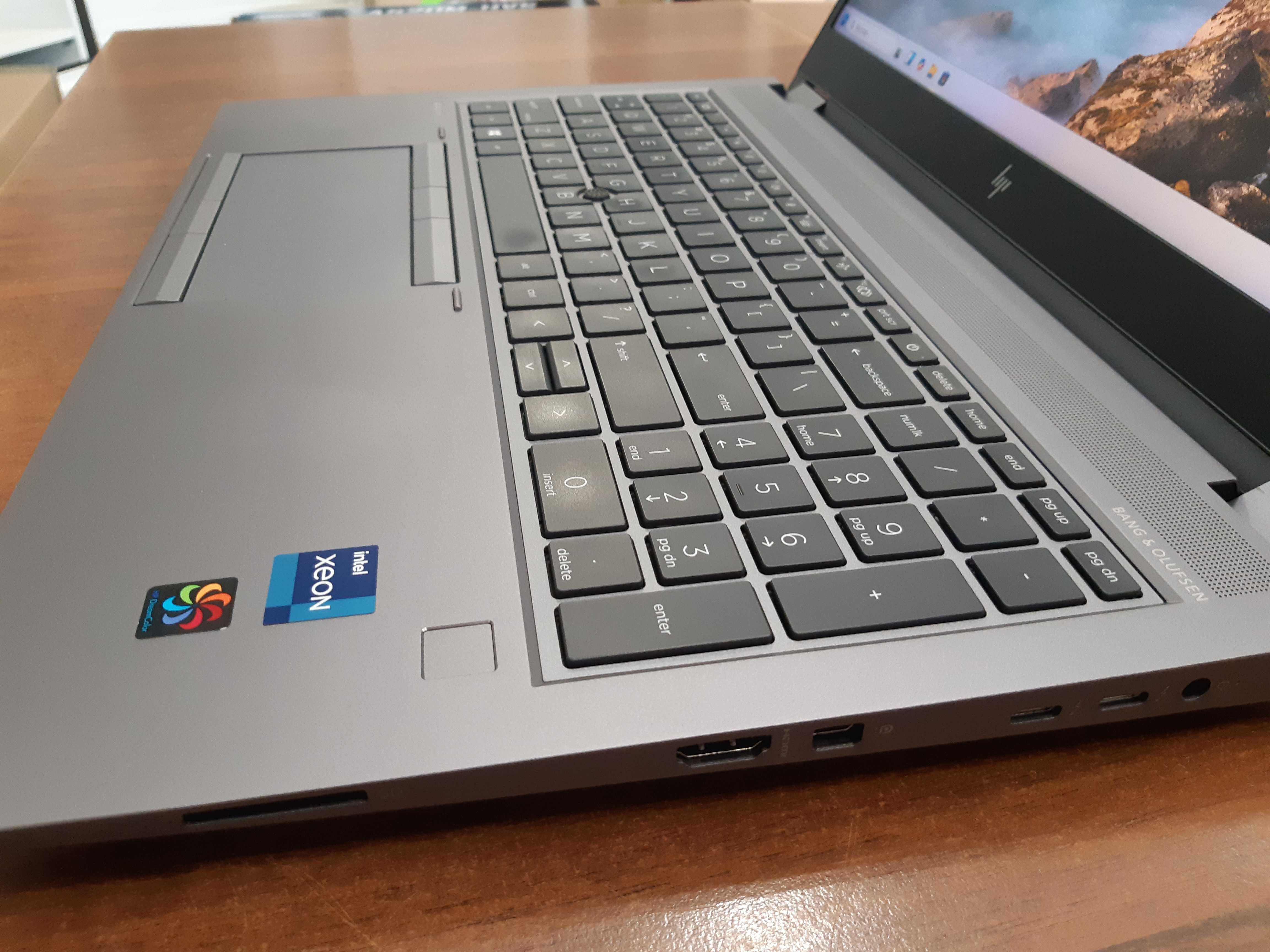 HP Zbook Fury 15 G8 Xeon 8r/16w 64gb 1tb RTX A2000 Ekran 4k FV23% RATY